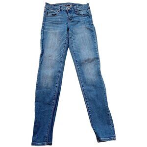 American Eagle Next Level Stretch Skinny Jeggings Denim Womens Size 4 Regular